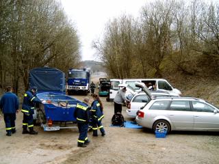 "Blaue Helfer" im Einsatz